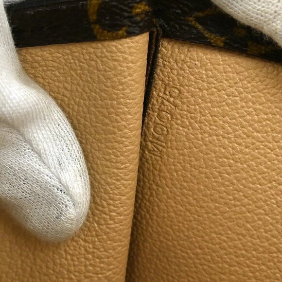 LOUIS VUITTON MONOGRAM SAC PLAT TOTE BAG M51140 MI0075 RQ01301 BN02 - Picture 10 of 10